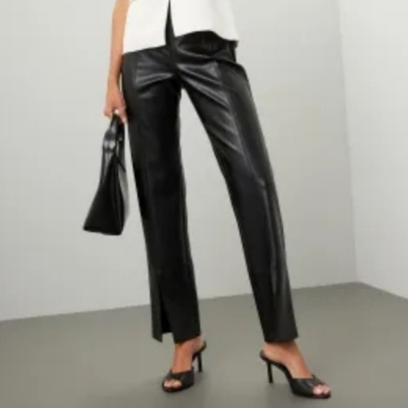 Jason Wu Skinny Faux Leather Pants Size Small NWT - Picture 9 of 12